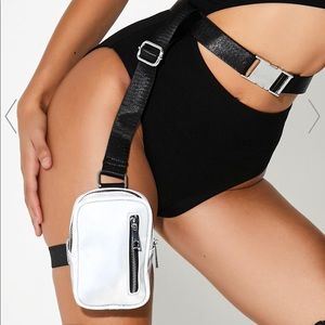 Reflective harness bag